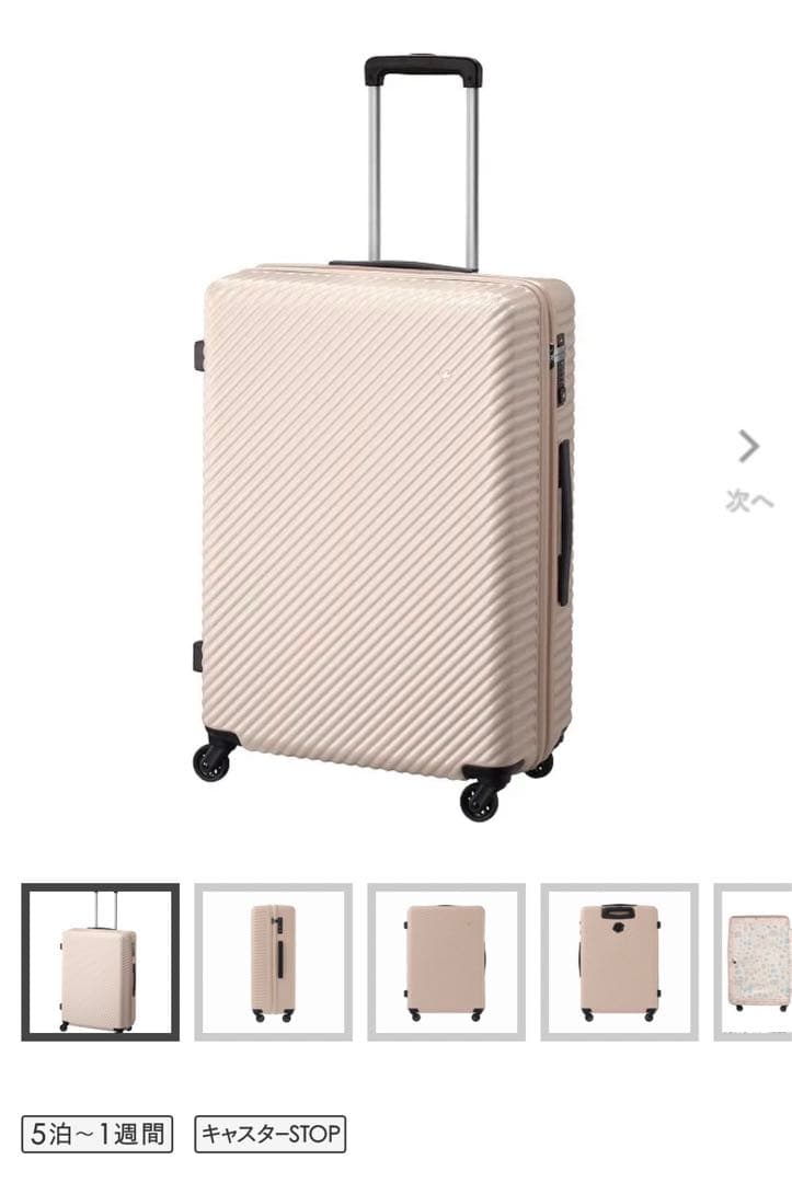 ACE HaNT マイン スーツケース 75L