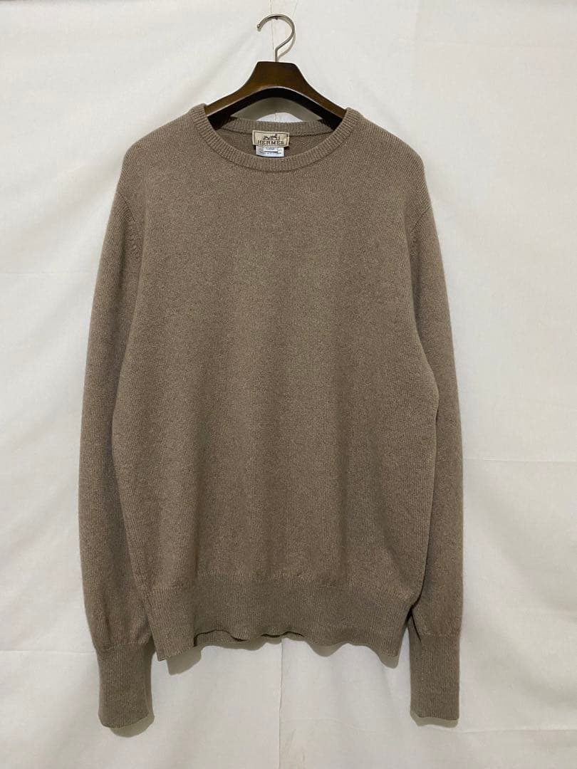 エルメス バランタイン カシミア ニットセーター クルーネック