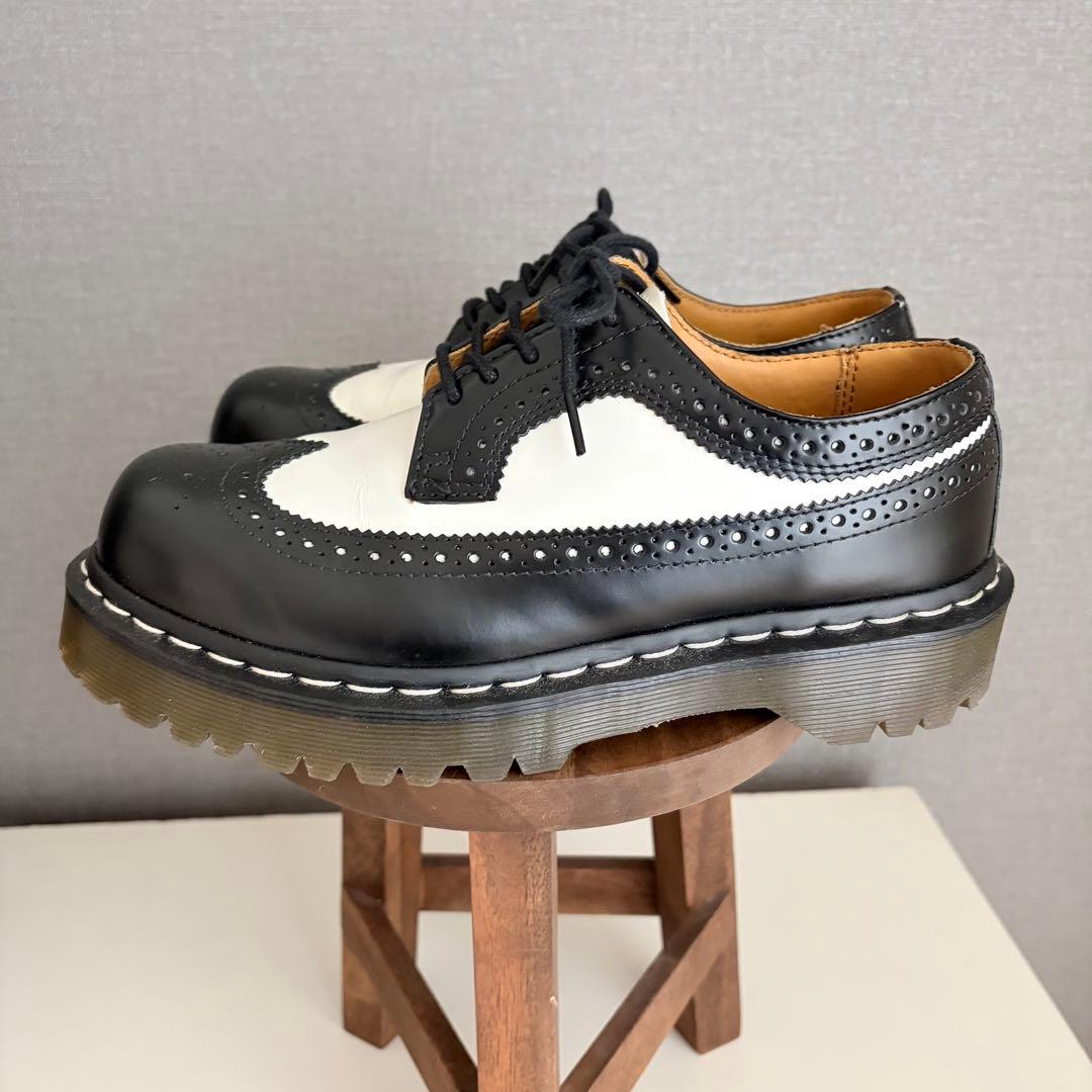 未使用級✨ドクターマーチン BEX ブローグ バイカラー 保存袋25cm