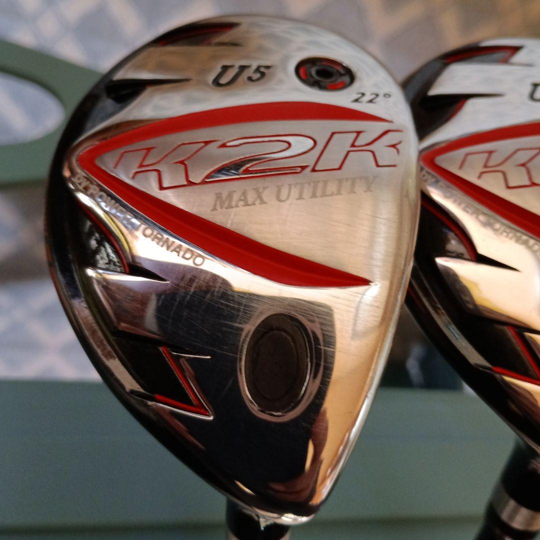 K2K MAXワンレングスユーティリティクラブ セット