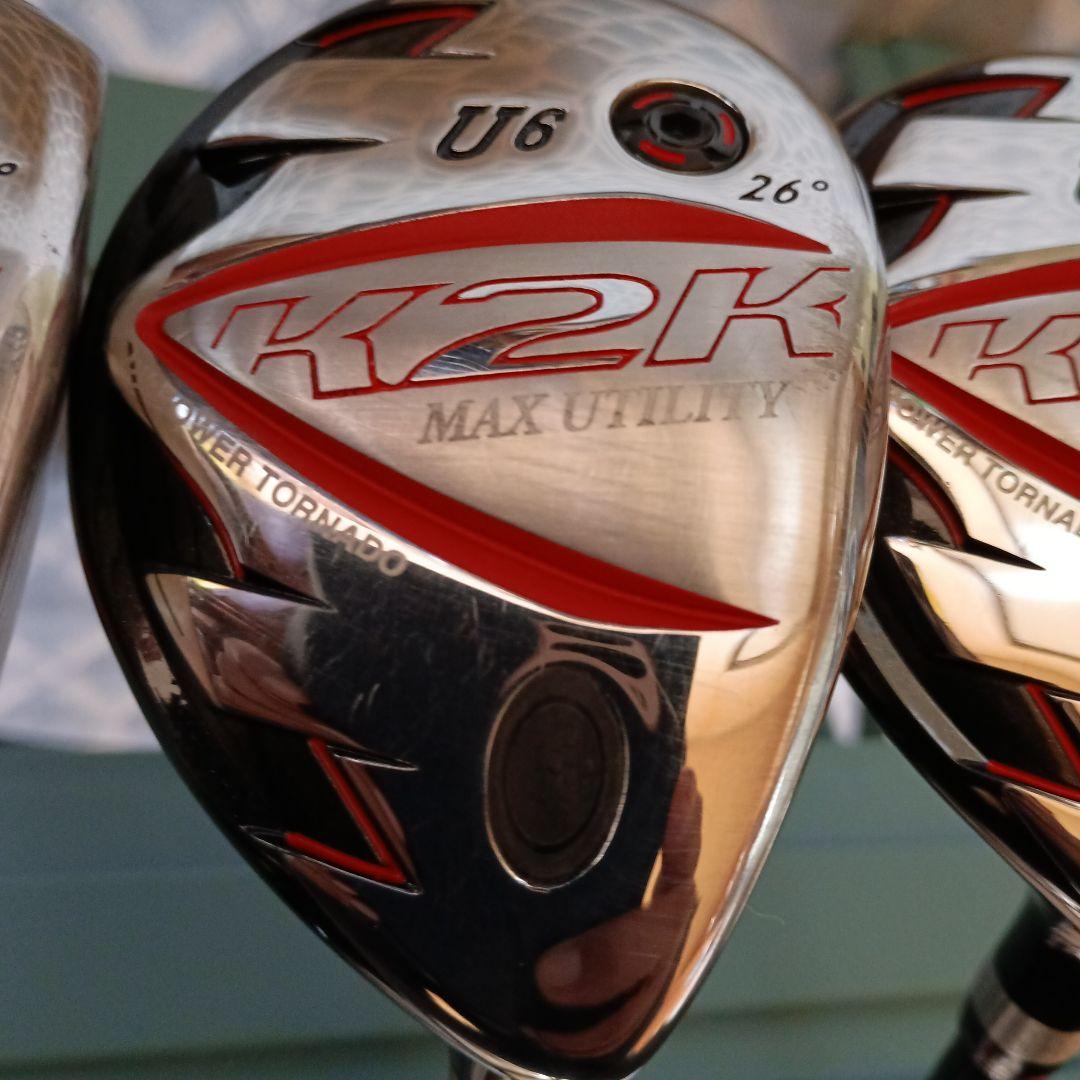 K2K MAXワンレングスユーティリティクラブ セット
