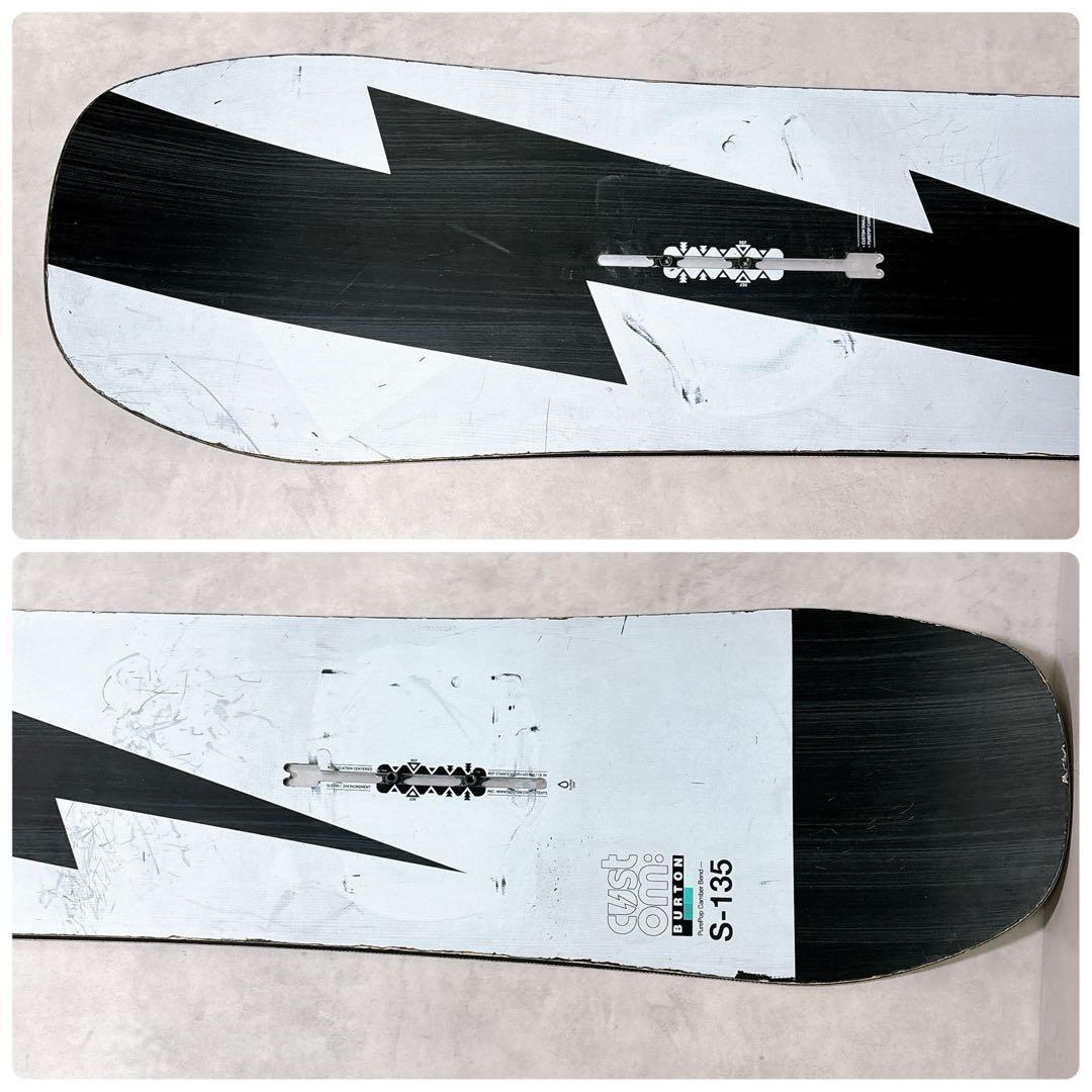 BURTON CUSTOM＋Mission　135cm スノーボード　3点セット