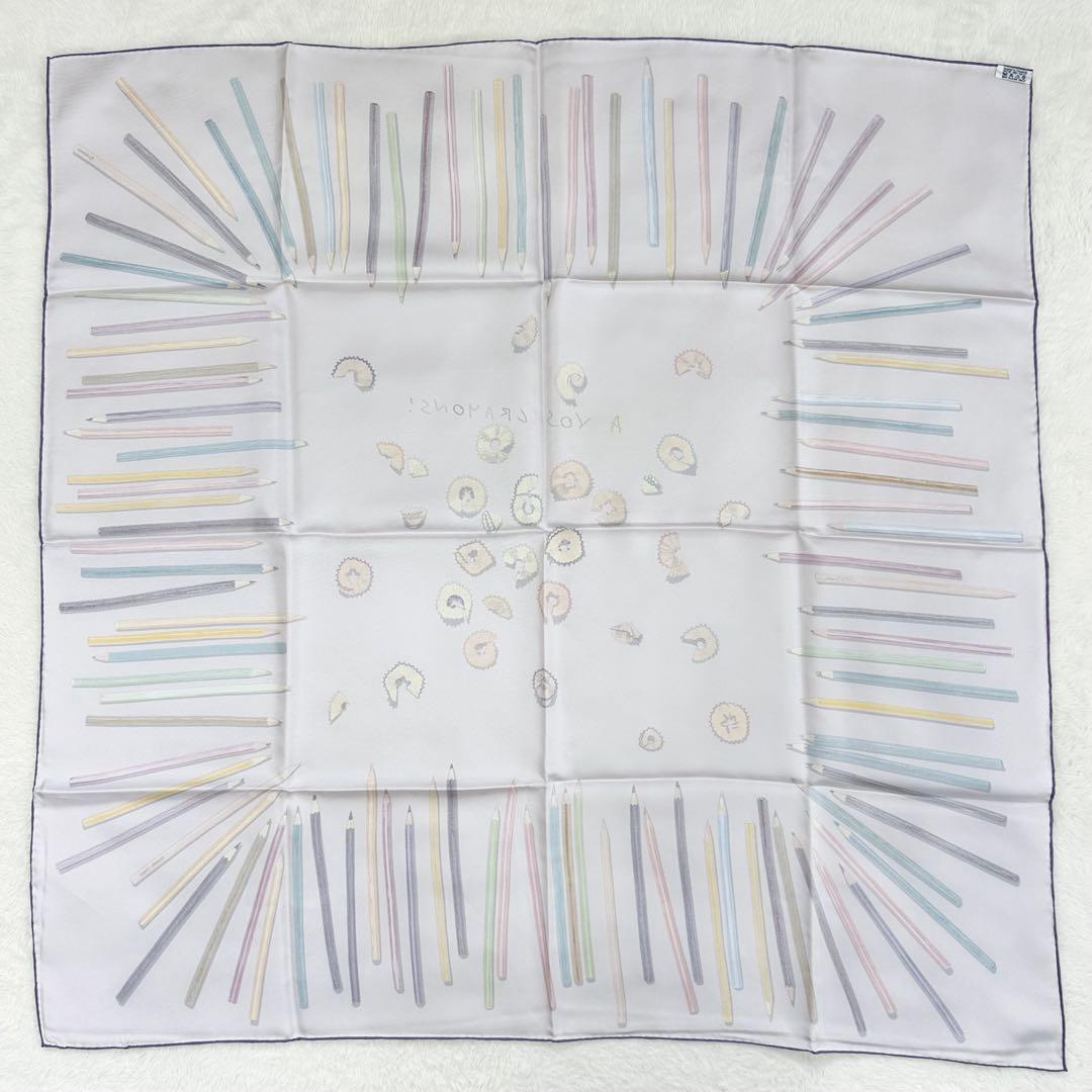 入手困難✨ HERMES スカーフ 「A VOS CRAYONS」 カレ90