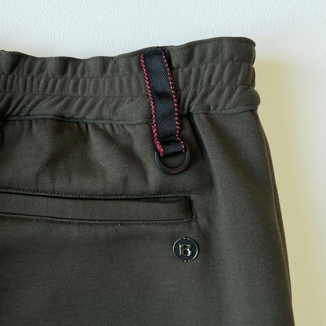 3228【美品】ブリーフィング　パンツ ストレッチ スウェット カーキ ゴルフ