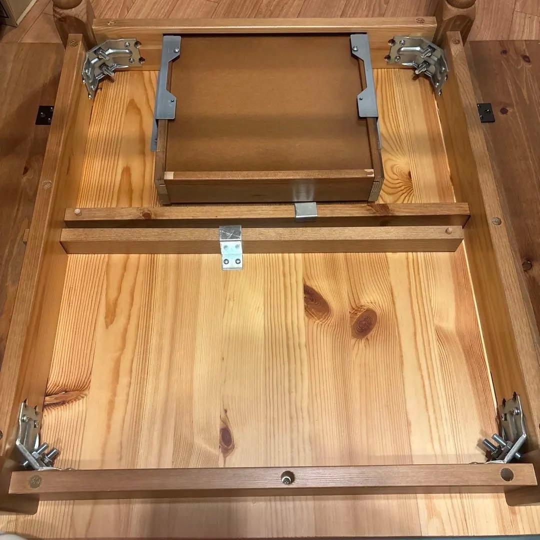 【廃盤品】IKEA テーブル　木製　折りたたみ　バタフライ INGATORP