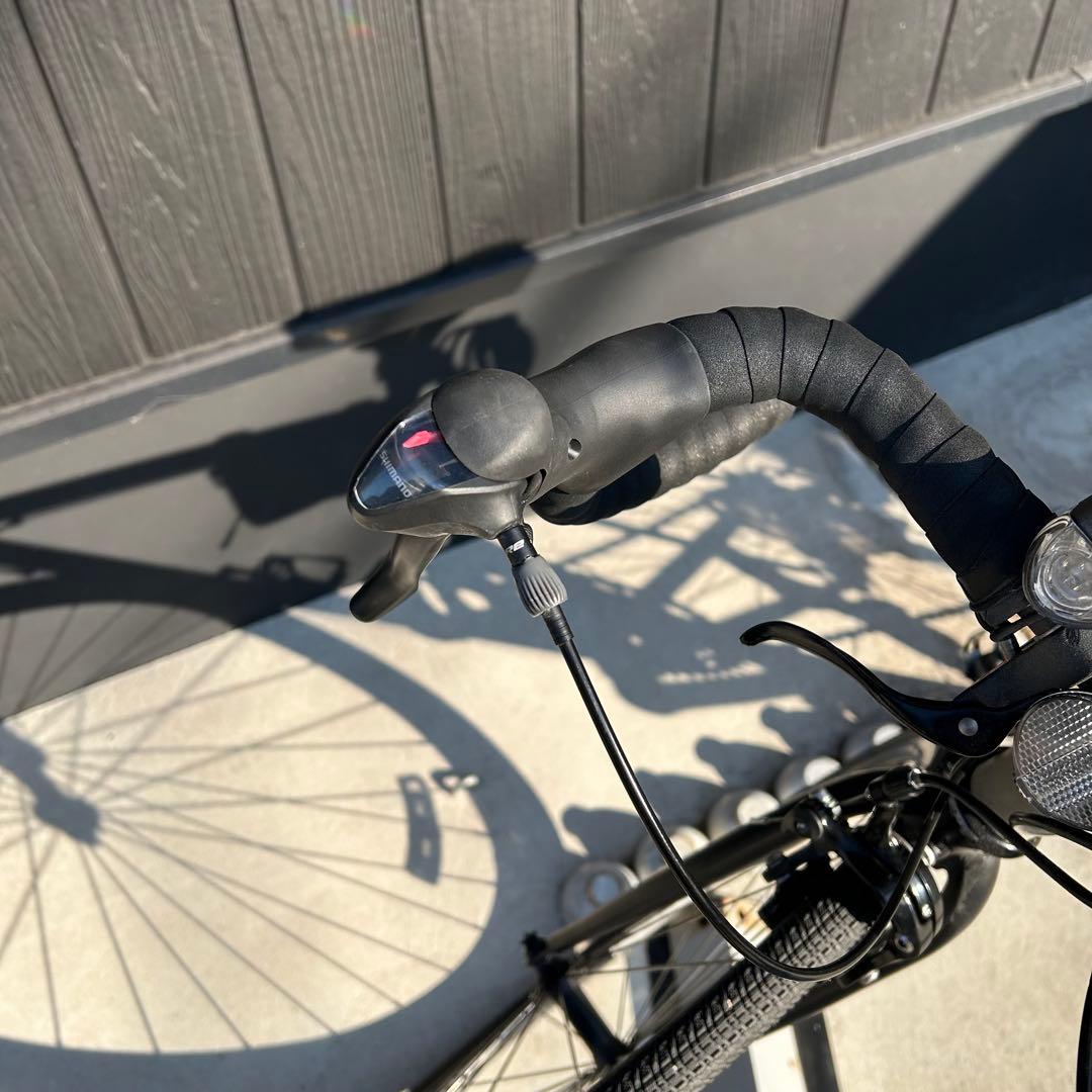 サイクルベースアサヒ　ベージュ アルミロードバイク レユニオン