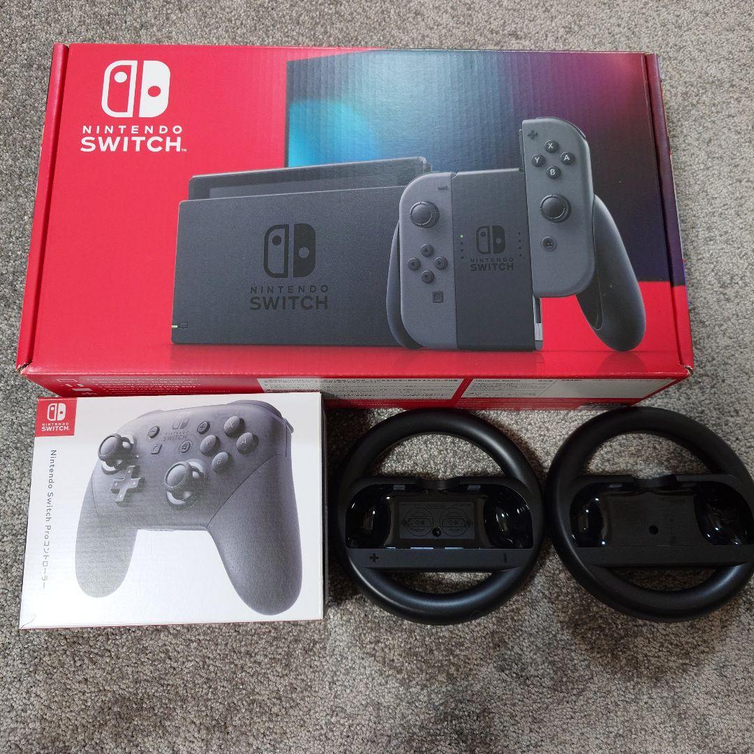 Nintendo Switch 本体 + Proコントローラー おまけ付き - メルカリ
