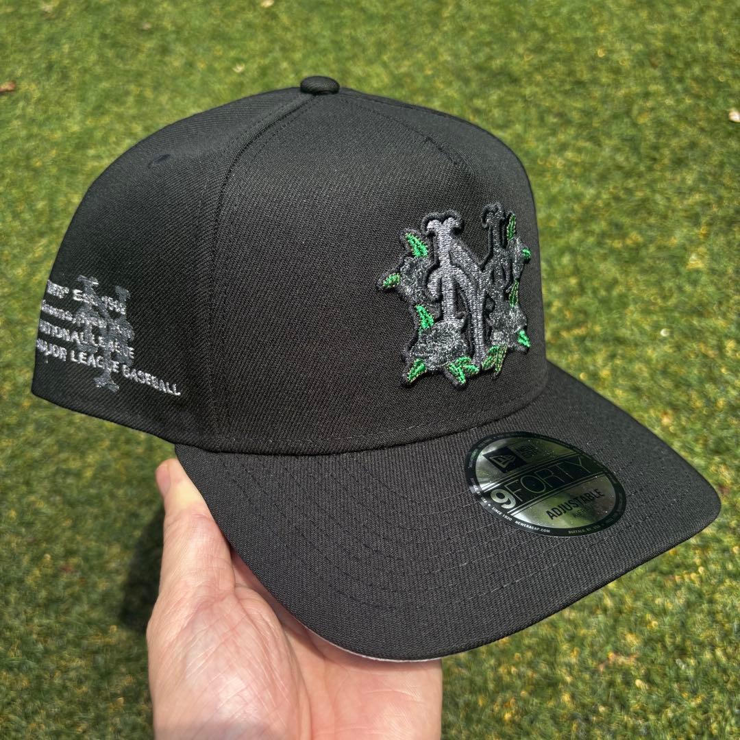 NEW ERA メッツ ニューエラ 9Forty スナップバック ブラック