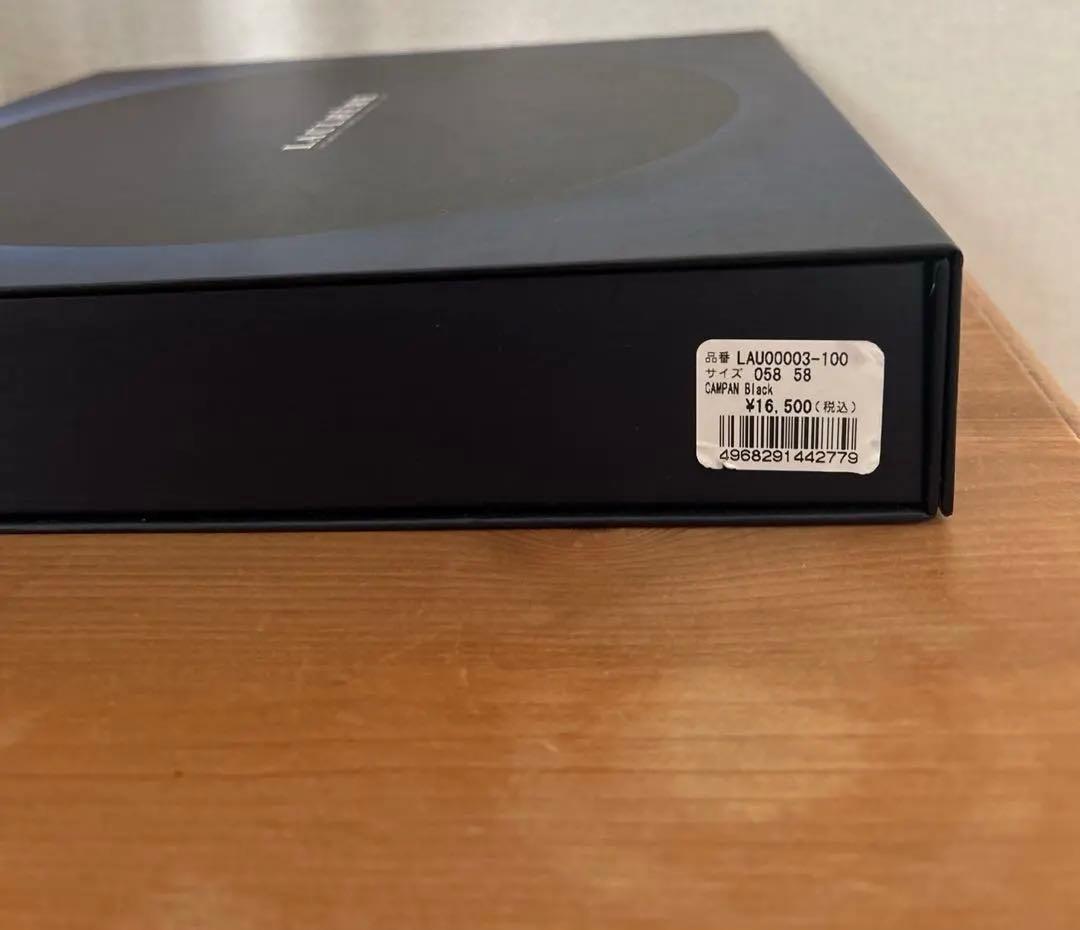 【新品未使用／BOX付】ロレールベレー帽（カンパン10型サイズ58）