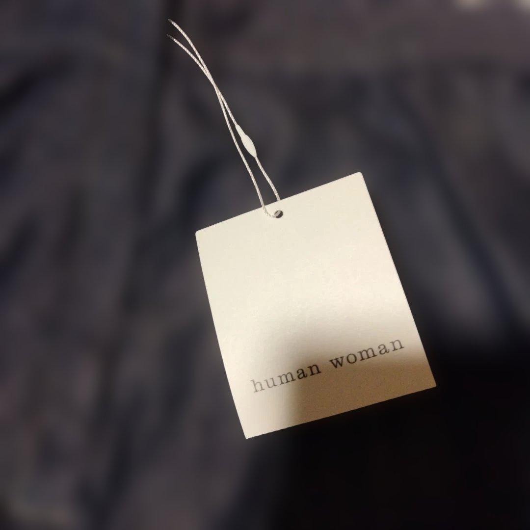 ヒューマンウーマン/ライトオンスデニムフレアースカーチョL新品