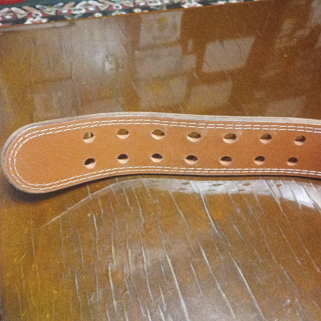 n*4様 GOLD'S GYM トレーニングパワーベルト　Мサイズ　プロレザーベ