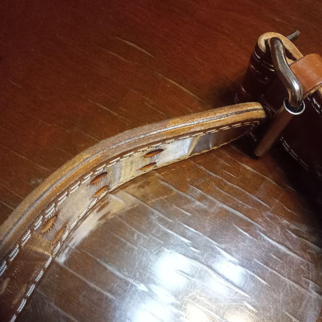 n*4様 GOLD'S GYM トレーニングパワーベルト　Мサイズ　プロレザーベ