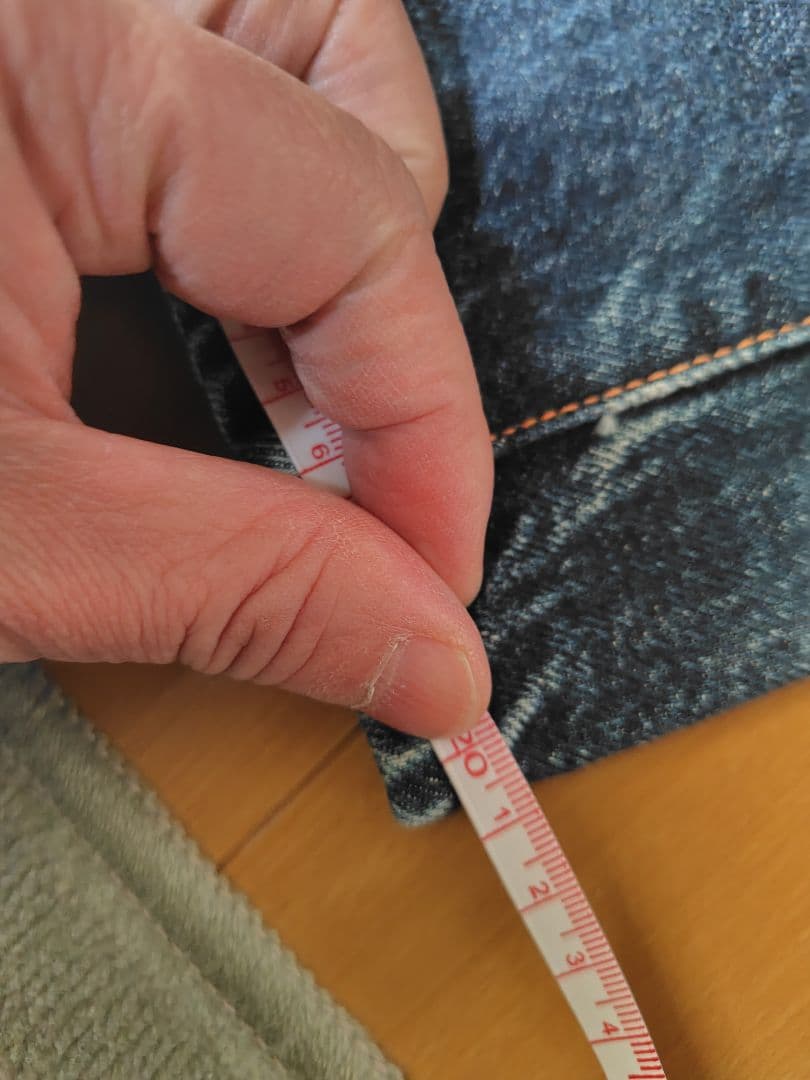 EVISU／エヴィス No.1 2001 トラ耳 35✕32 - メルカリ