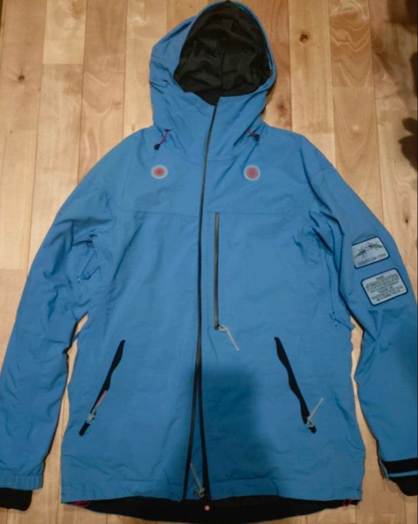 inhabitant　インハビタント　ブルージャケット＆ベージュパンツセット