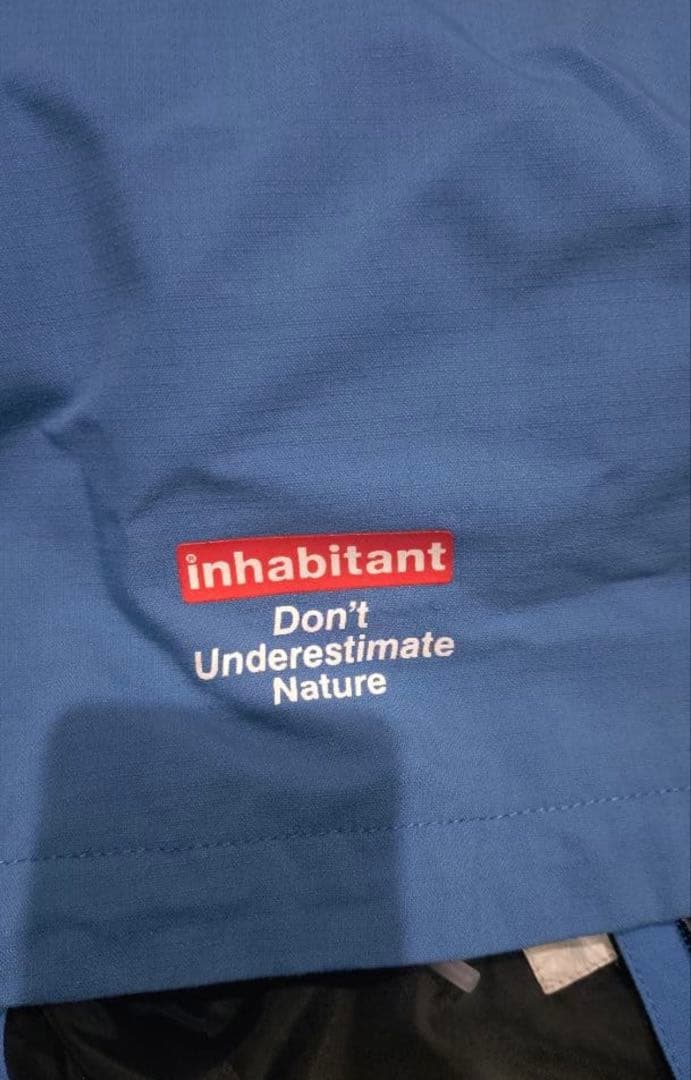 inhabitant　インハビタント　ブルージャケット＆ベージュパンツセット