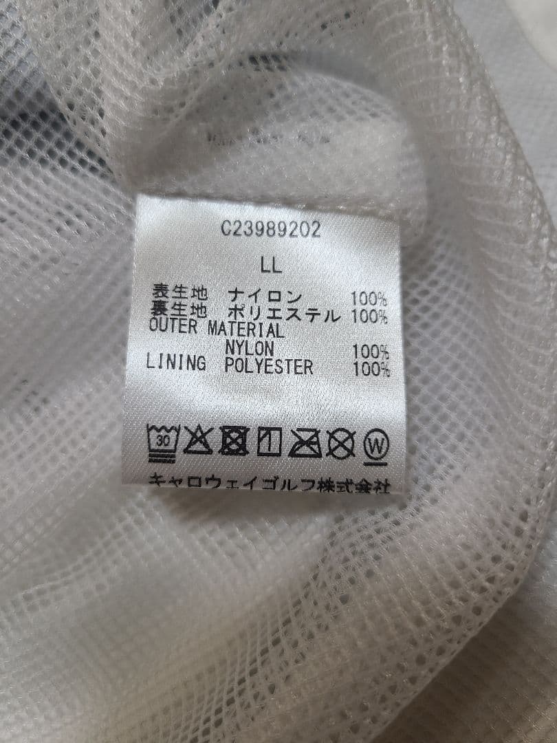 新品未使用!!訳あり Callaway レディースレインウェア LL