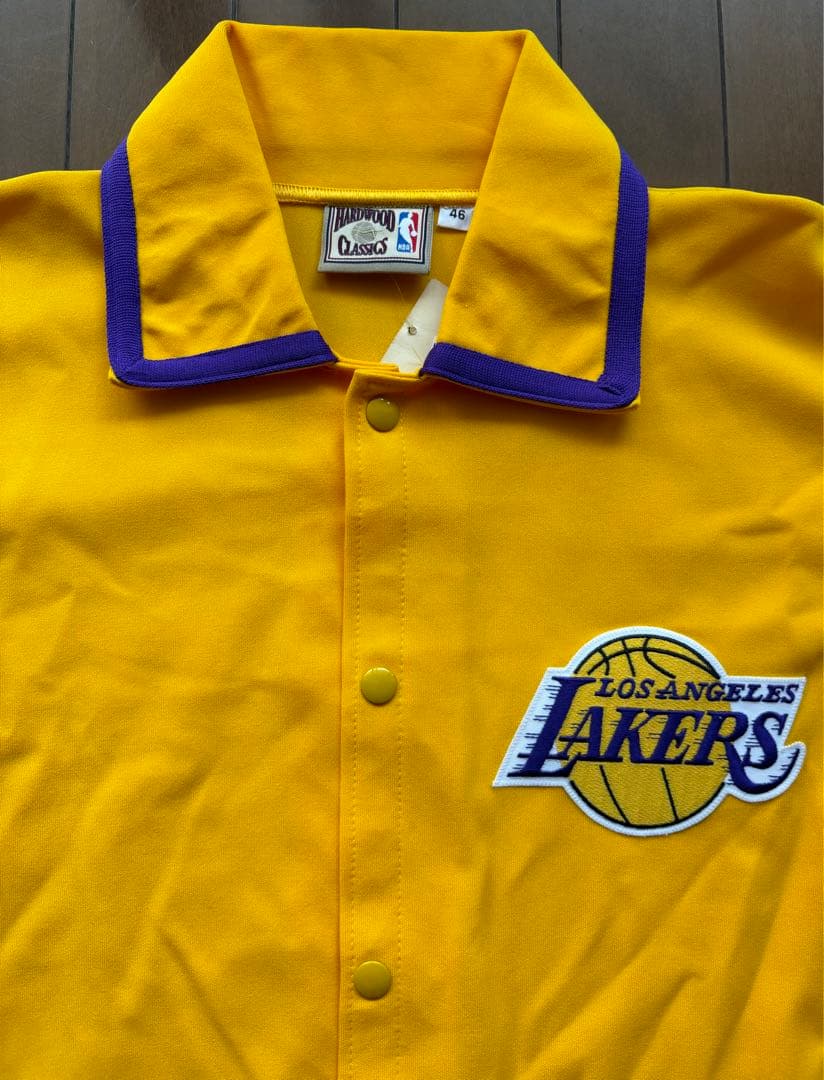 M&N 79-80 ロサンゼルス・レイカーズ クラシックウォームアップジャケット