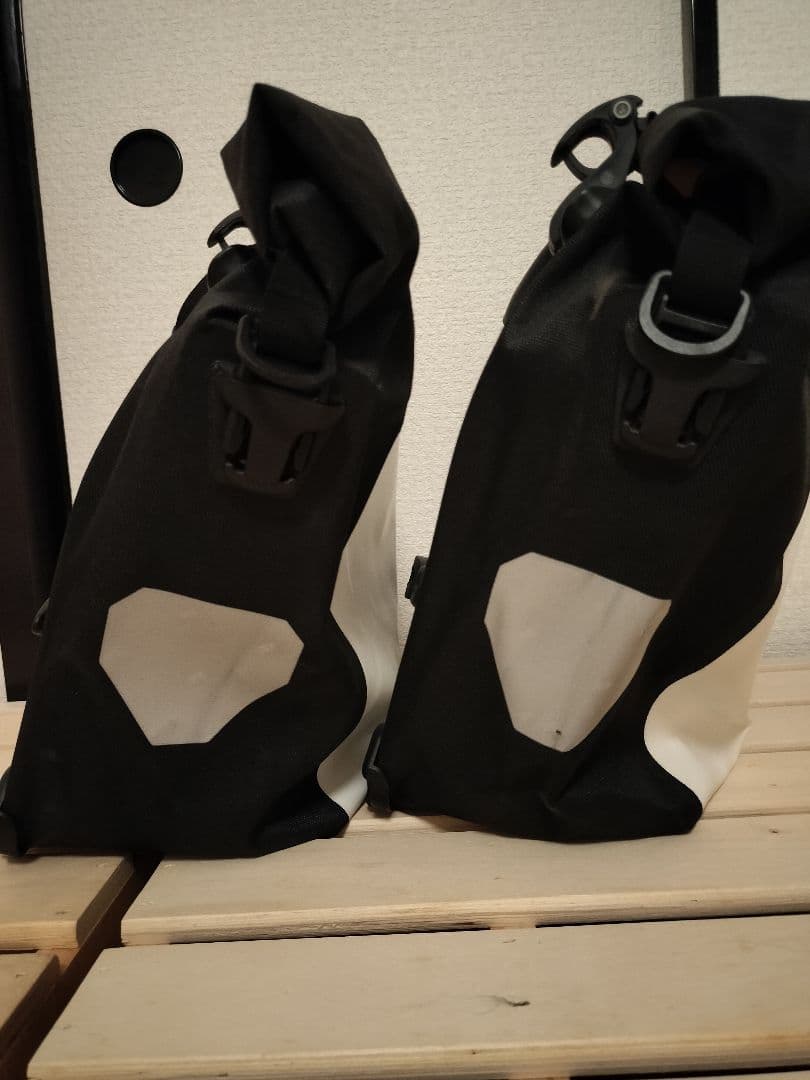 ORTLIEB（オルトリーブ）バックローラー 防水サイドバッグ40Lホワイト2個
