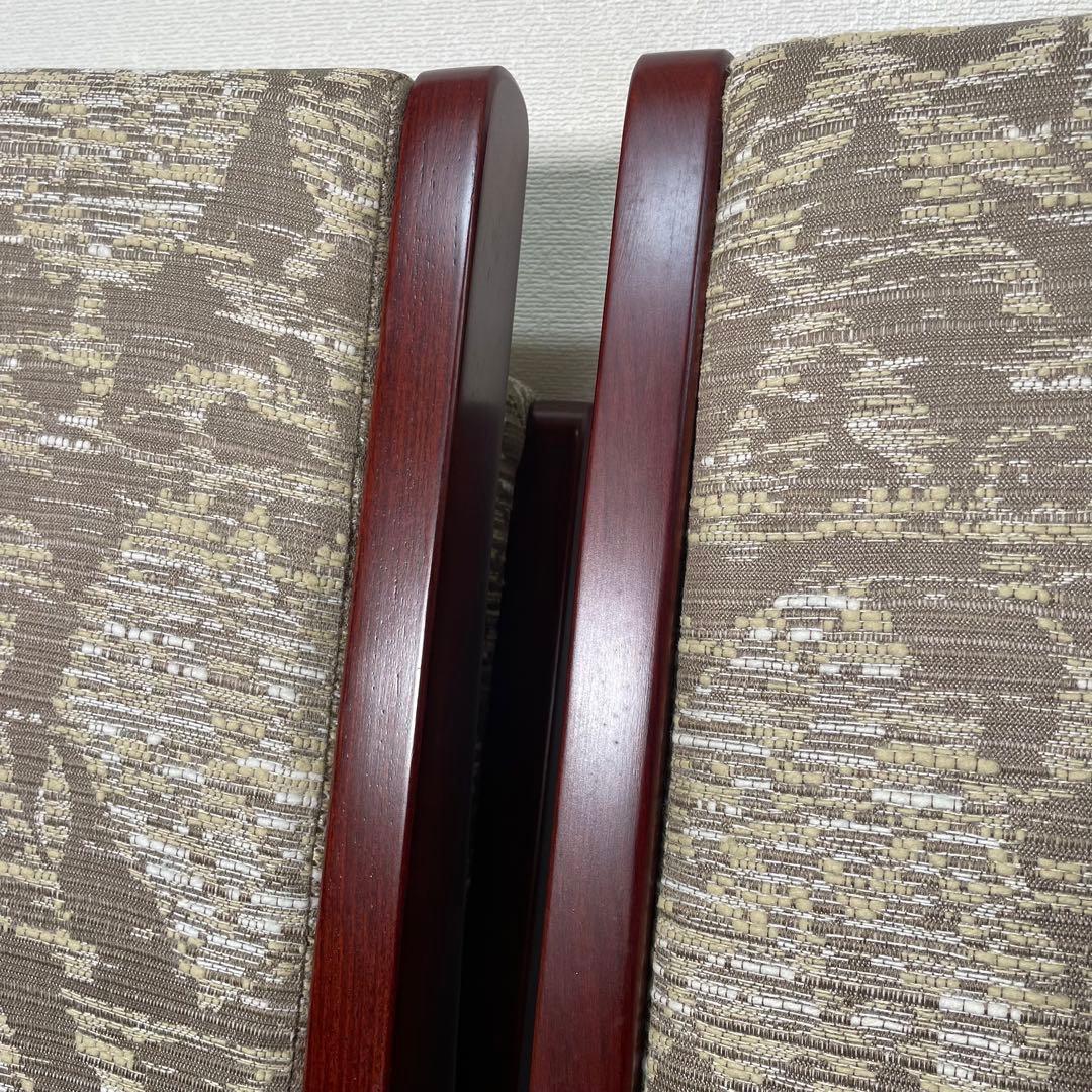 みぃ様 デッドストック 未使用 カリモク 折り畳み 座椅子 2脚セット 和モダン