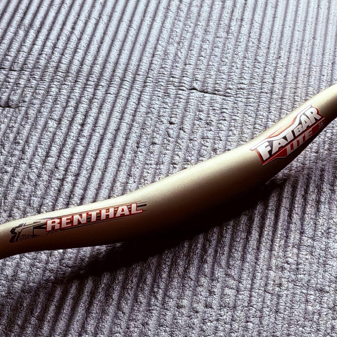 RENTHAL FATBAR LITE 35mm 760mm ゴールド レンサル