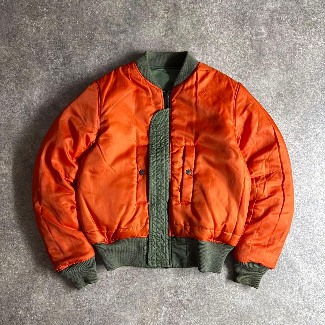 ジャケット・アウター AVIREX commercial logo MA1 flight jacket