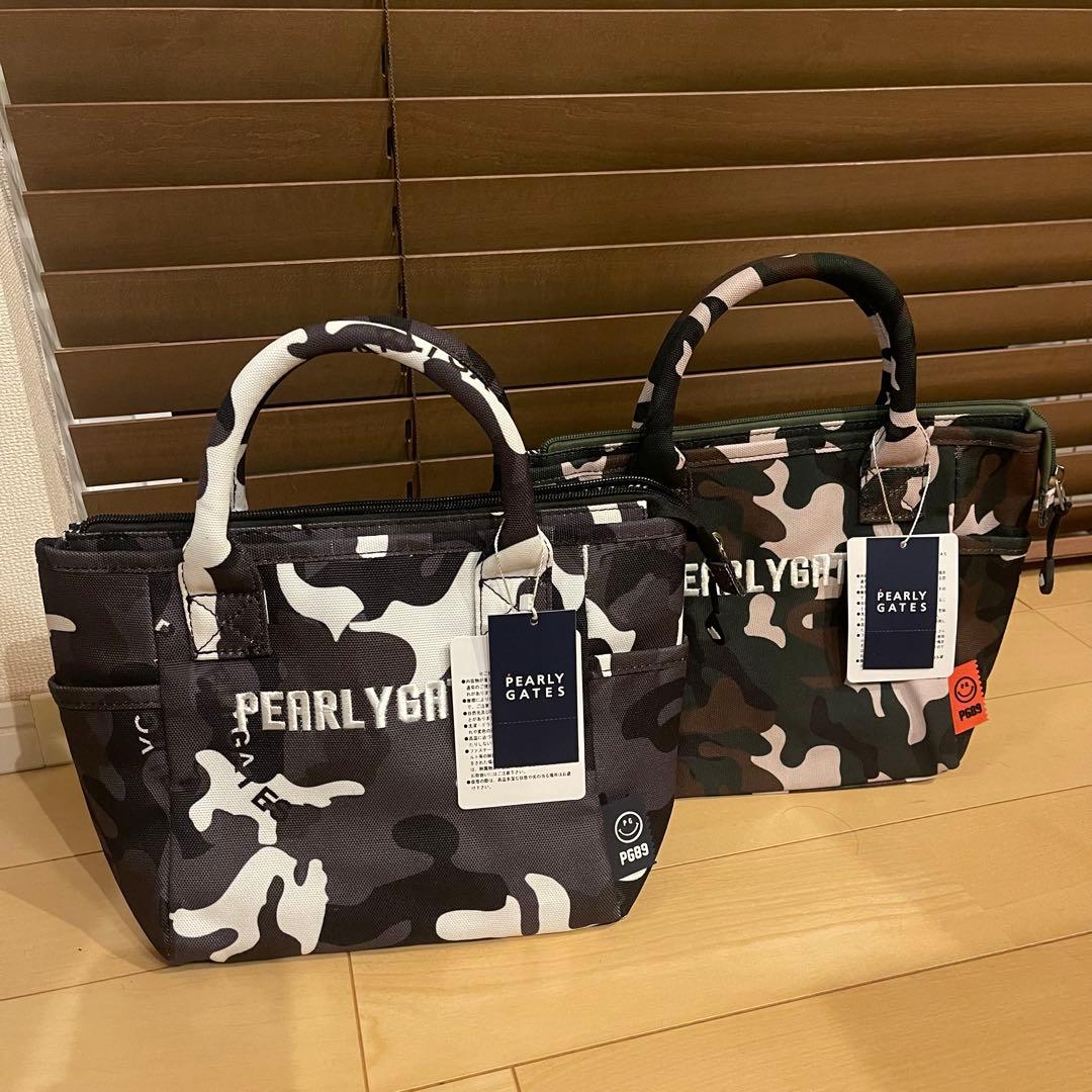 PEARLY GATES PG89 パーリーゲイツ 迷彩カートバック グレー