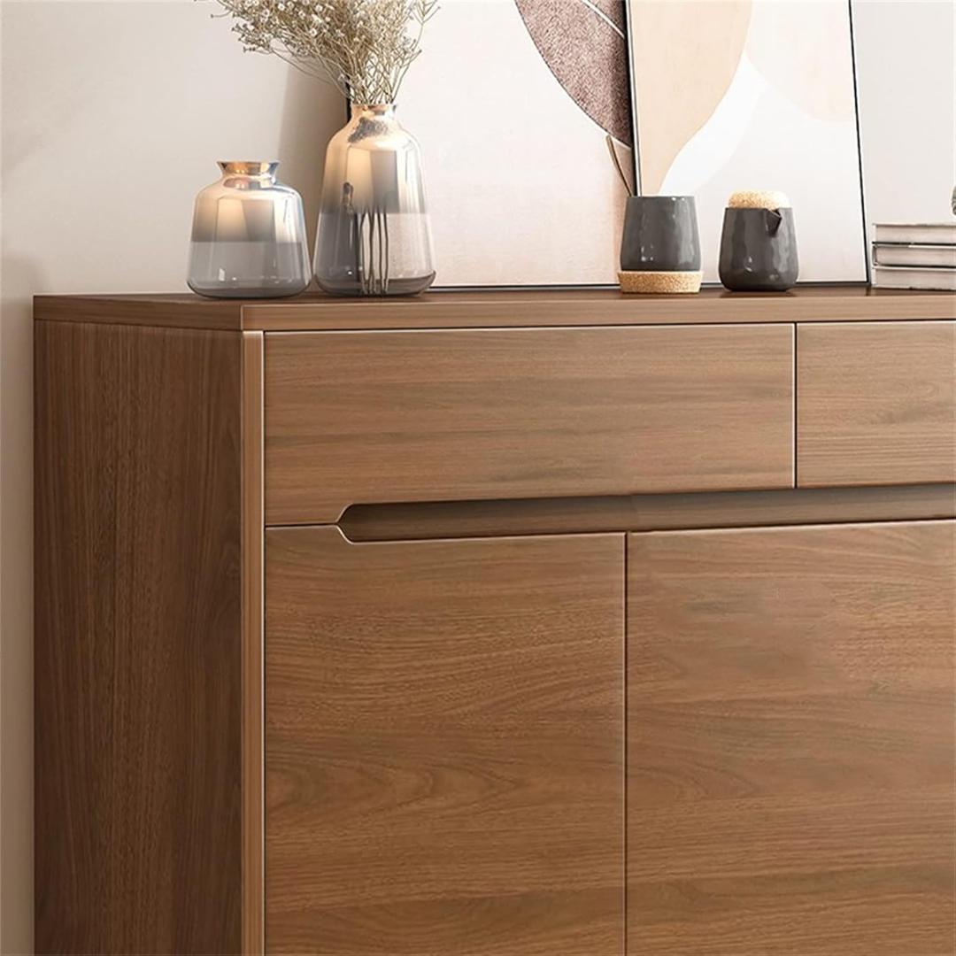 送料無料　シューズラック 靴箱 下駄箱 キャビネット木製 靴ラック