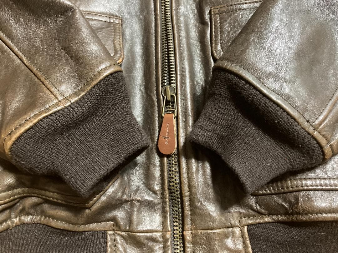 た*す様 AVIREX G-1 トップガン ヴィンテージ レザーフライトジャケッ