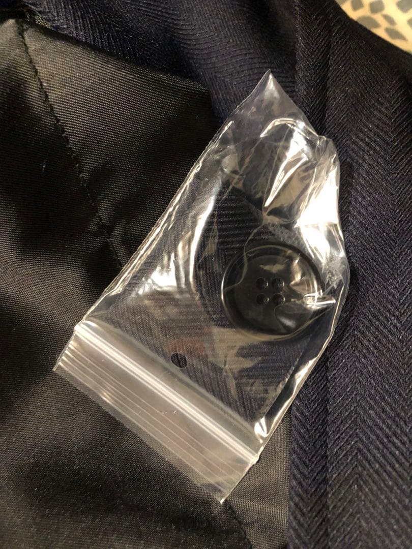 新品未使用！タグ付き！COMME CA MEN ハーフコート！ネイビーサイズM！