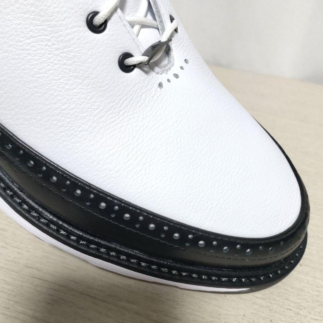 アディダス★ゴルフ★28.0★スパイクレス★レザーシューズ★ウィングチップ★防水