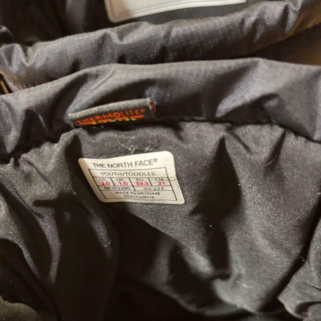 【THE NORTH FACE】ヌプシブーティ ロゴ ショート 21cm