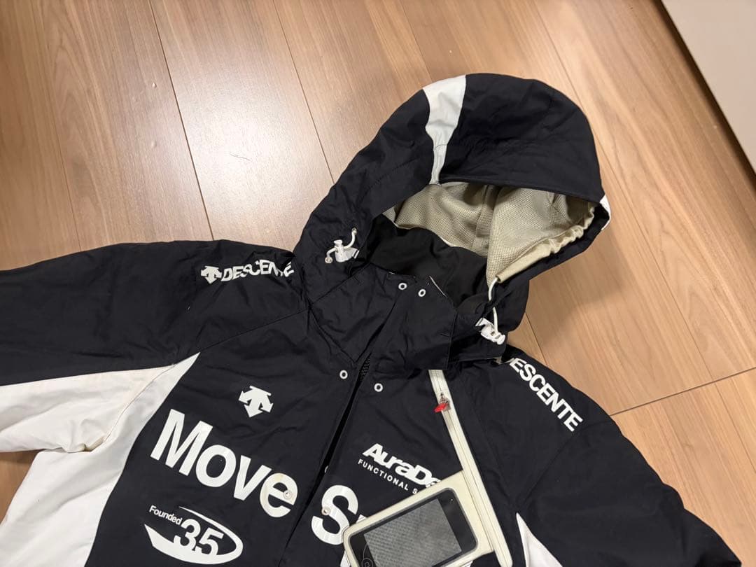 ☆お洒落☆デサント ムーブスポーツ スキーウエア 上下 ゴーグル