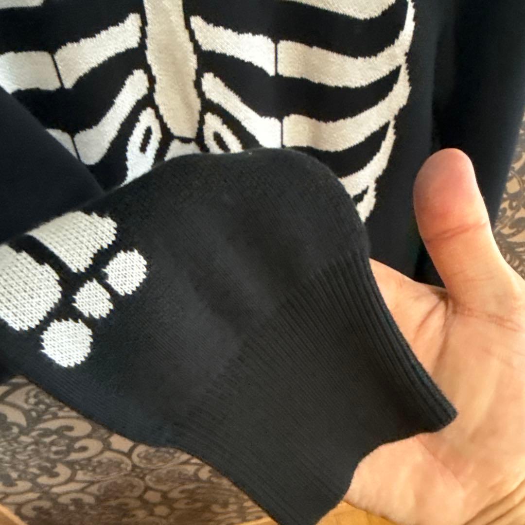 maさん専用 Supreme スケルトンニットセーター ブラック - メルカリ