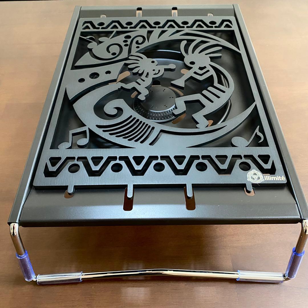 ⭕️限定柄　スノーピーク　フラットバーナー五徳ゴトク　カスタムIGT