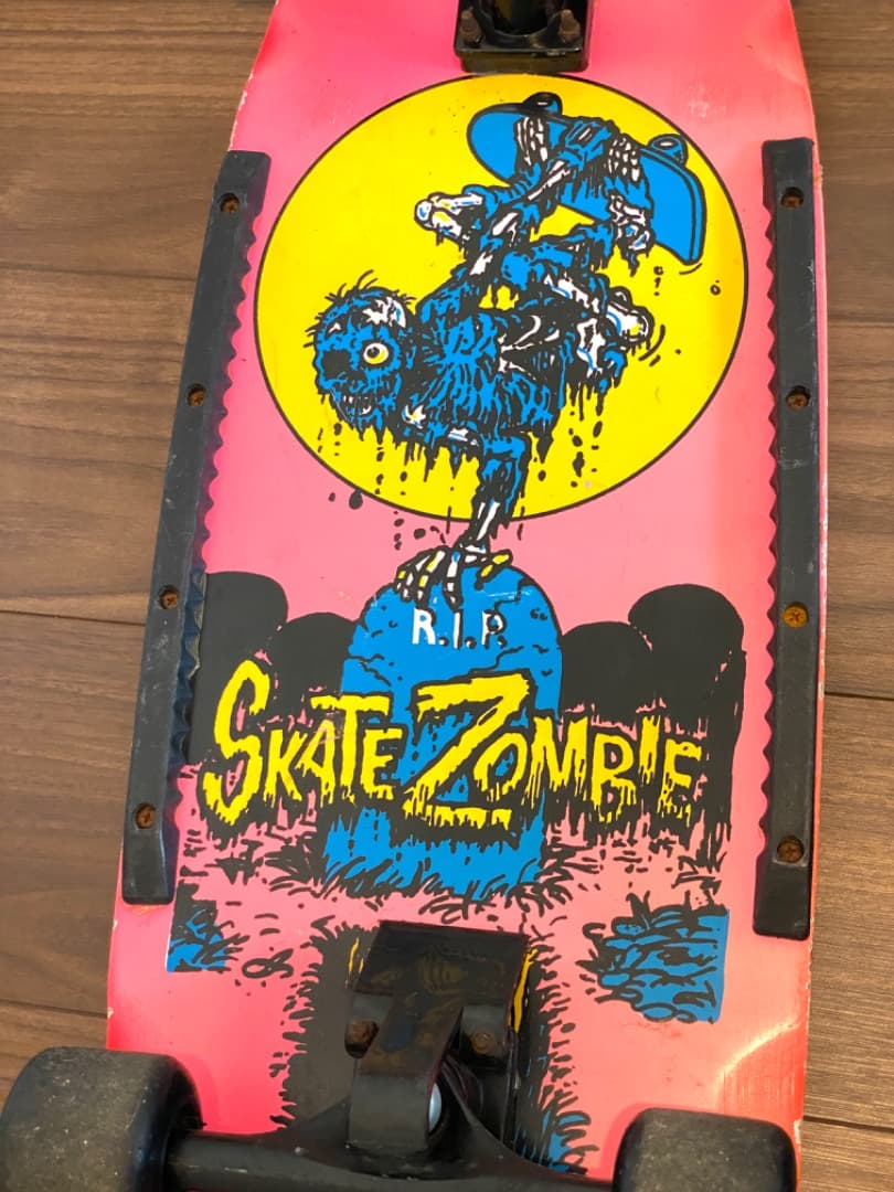 Skate zombie 80年代 ビンテージ スケートボード ピンク 80年代 - メルカリ
