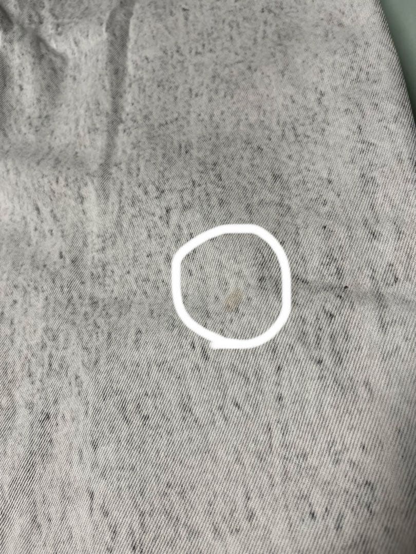 ダイム Dime ジーンズ ダメージ加工 スモークホワイト バギーフィット