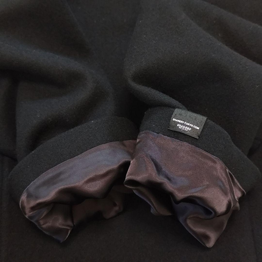 美品✨️限定モデル SHAREEF　MELTON LONG COAT ブラック
