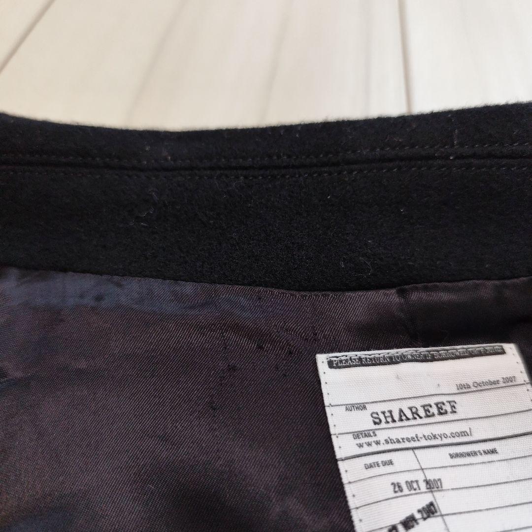 美品✨️限定モデル SHAREEF　MELTON LONG COAT ブラック