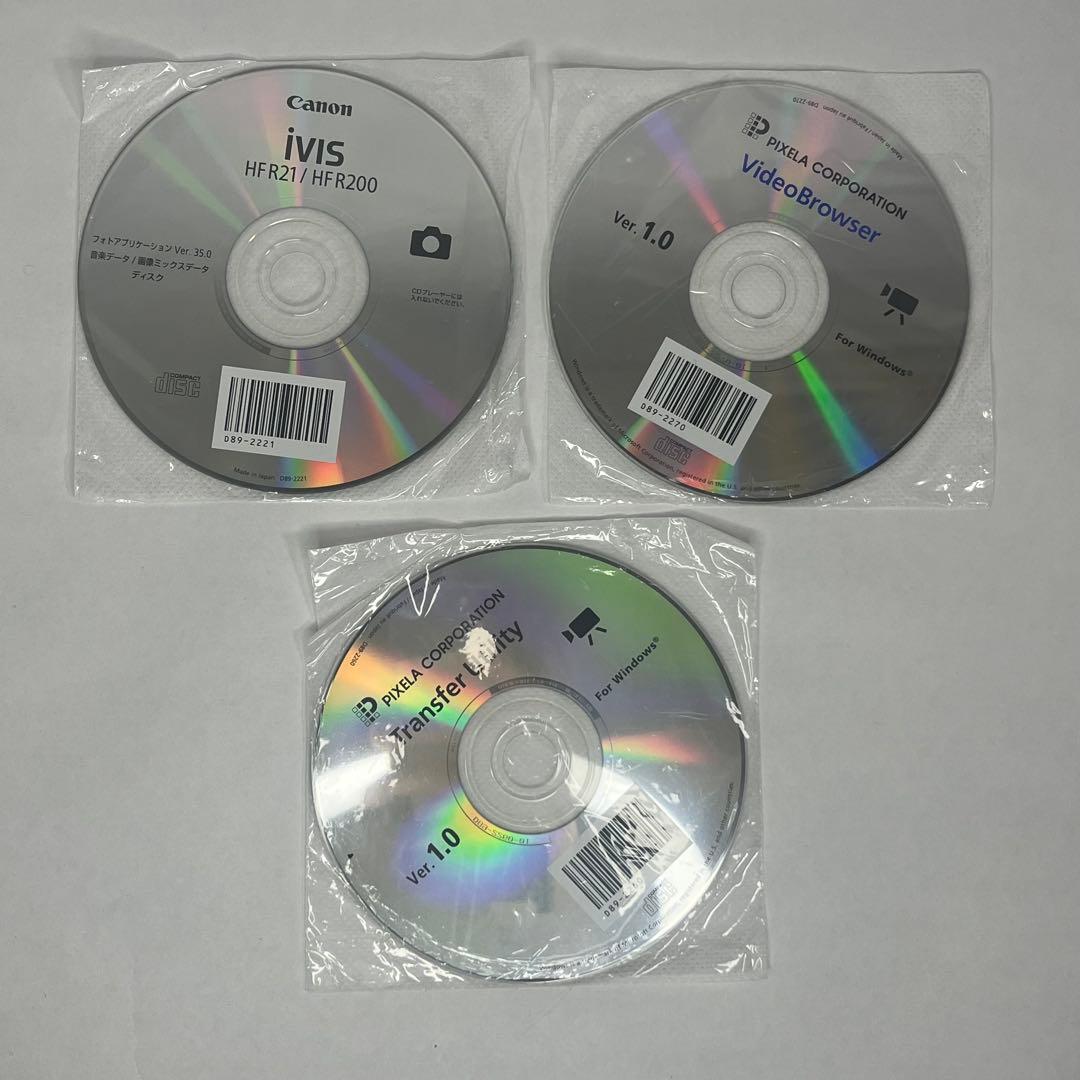 美品　Canon iVIS HF-R21 HDビデオカメラ　動作確認済　箱あり