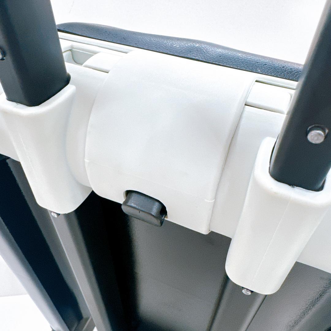 【美品】hopeholic 乗れるキャリーケース スーツケース 40L ホワイト