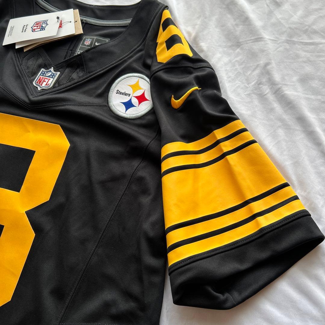 値下げ 新品未使用 NFL L スティーラーズ ピケット ゲームシャツ