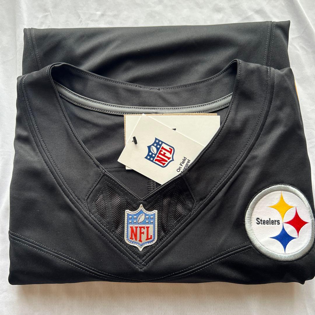 値下げ 新品未使用 NFL L スティーラーズ ピケット ゲームシャツ