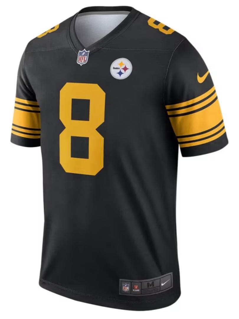 値下げ 新品未使用 NFL L スティーラーズ ピケット ゲームシャツ