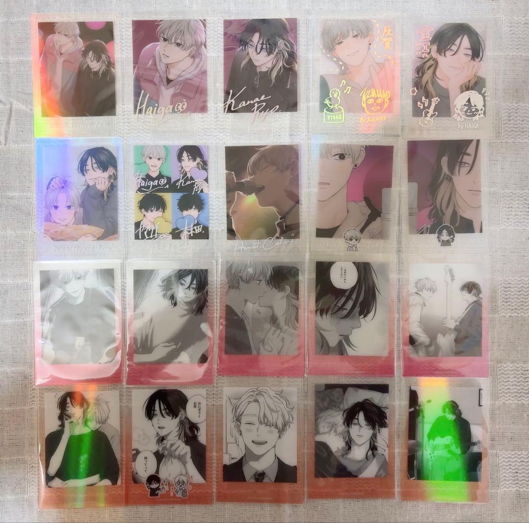 BL 「ピンクハートジャム」 ぱしゃこれ コンプリート セット 箔押し 5点