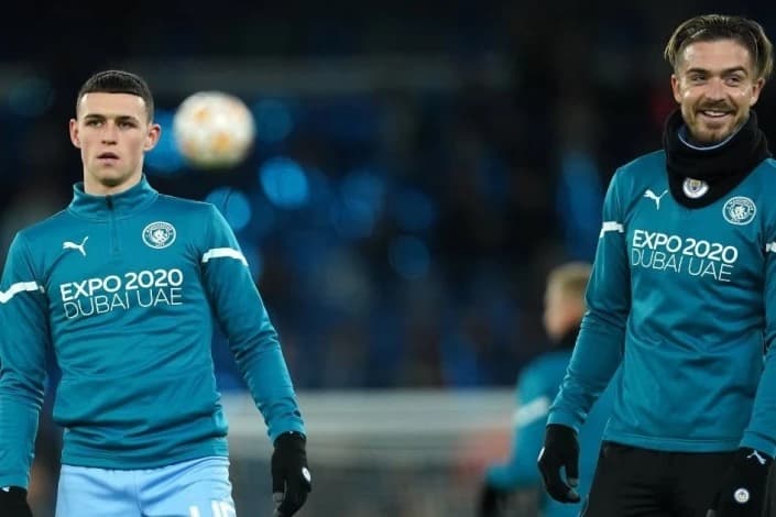 【選手支給品】マンチェスターシティ 21/22 EXPO トレーニングウェア