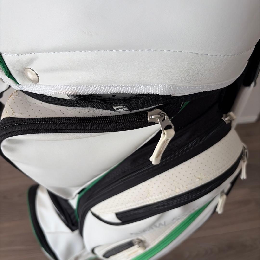 【BMW】 elite grips ゴルフバッグ・キャディバッグ　ホワイト