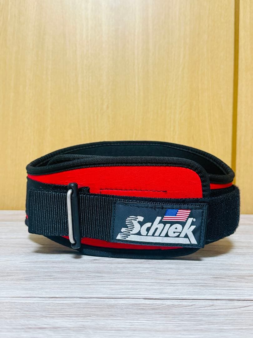 Schiek トレーニング・パワーベルト2006 赤黒