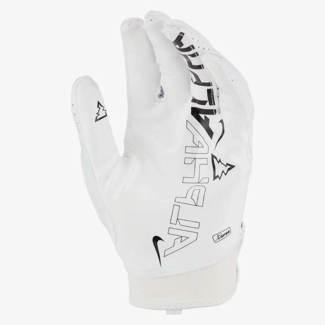 【新品】　アメフト NIKE SUPERBAD 6.0 グローブ WHITE M