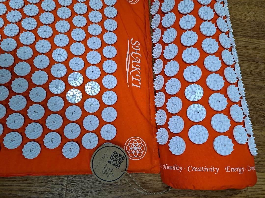 シャクティマット＆枕セット オレンジ 正規品