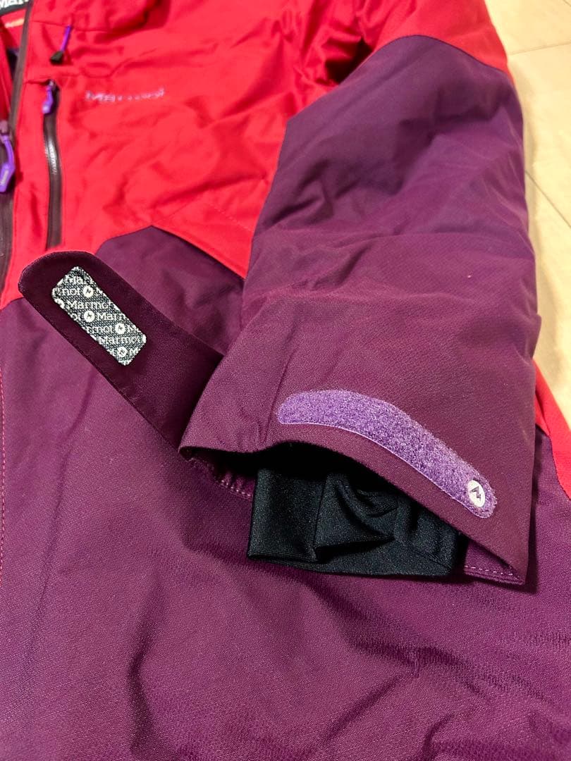 【美品】Marmot マーモット スキーウェア 上下セット メンズ Lサイズ